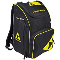 FISCHER Mochila unisex para adultos- negro-amarillo- 55 L- 57 x 37 x 31 cm